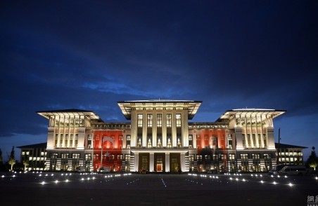 土耳其超大豪华新总统府揭幕 耗资3.5亿美元 (11)