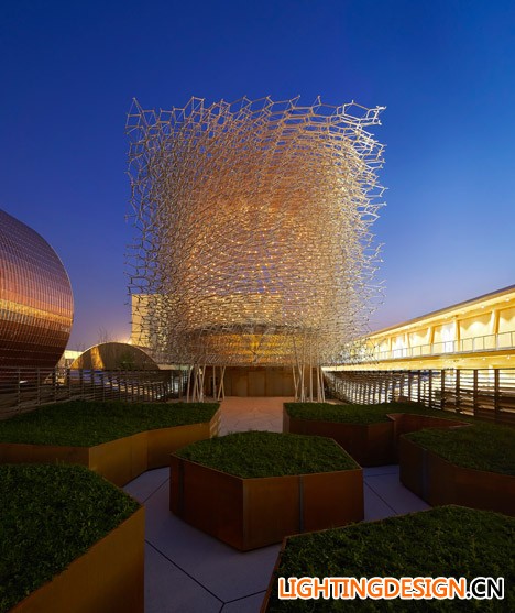 2015米兰世博会：英国馆巨型蜂巢